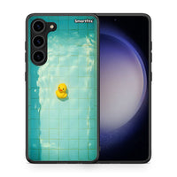 Thumbnail for Θήκη Samsung Galaxy S23 Plus Yellow Duck από τη Smartfits με σχέδιο στο πίσω μέρος και μαύρο περίβλημα | Samsung Galaxy S23 Plus Yellow Duck Case with Colorful Back and Black Bezels