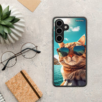 Thumbnail for Summer Cat - Samsung Galaxy S24 case