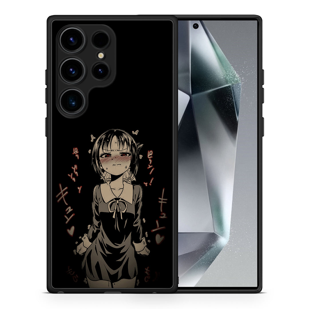 Θήκη Samsung Galaxy S24 Ultra Anime Girl από τη Smartfits με σχέδιο στο πίσω μέρος και μαύρο περίβλημα | Samsung Galaxy S24 Ultra Anime Girl Case with Colorful Back and Black Bezels