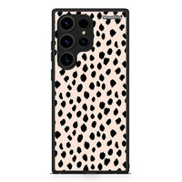 Thumbnail for Θήκη Samsung Galaxy S24 Ultra New Polka Dots από τη Smartfits με σχέδιο στο πίσω μέρος και μαύρο περίβλημα | Samsung Galaxy S24 Ultra New Polka Dots Case with Colorful Back and Black Bezels
