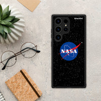 Thumbnail for Θήκη Samsung Galaxy S24 Ultra PopArt NASA από τη Smartfits με σχέδιο στο πίσω μέρος και μαύρο περίβλημα | Samsung Galaxy S24 Ultra PopArt NASA Case with Colorful Back and Black Bezels