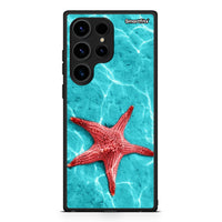 Thumbnail for Θήκη Samsung Galaxy S24 Ultra Red Starfish από τη Smartfits με σχέδιο στο πίσω μέρος και μαύρο περίβλημα | Samsung Galaxy S24 Ultra Red Starfish Case with Colorful Back and Black Bezels