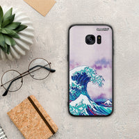 Thumbnail for Blue Waves - Samsung Galaxy S7 edge case