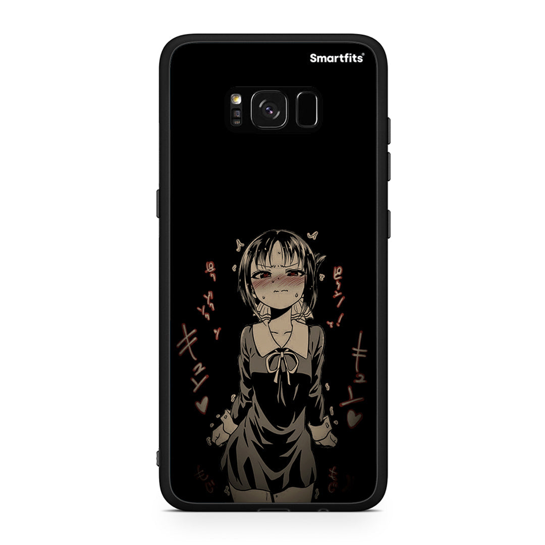 Samsung S8 Anime Girl θήκη από τη Smartfits με σχέδιο στο πίσω μέρος και μαύρο περίβλημα | Smartphone case with colorful back and black bezels by Smartfits