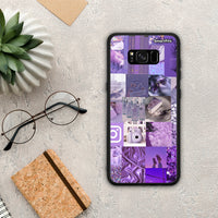 Thumbnail for Purple Aesthetic Collage - Samsung Galaxy S8 θήκη