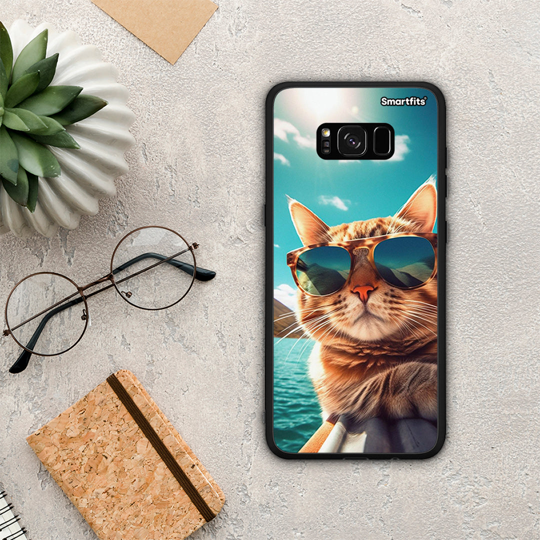 Summer Cat - Samsung Galaxy S8+ case