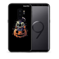 Thumbnail for Θήκη Samsung S9 Plus Halloween Stitch από τη Smartfits με σχέδιο στο πίσω μέρος και μαύρο περίβλημα | Samsung S9 Plus Halloween Stitch case with colorful back and black bezels