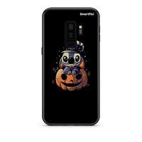 Thumbnail for samsung s9 plus Halloween Stitch θήκη από τη Smartfits με σχέδιο στο πίσω μέρος και μαύρο περίβλημα | Smartphone case with colorful back and black bezels by Smartfits