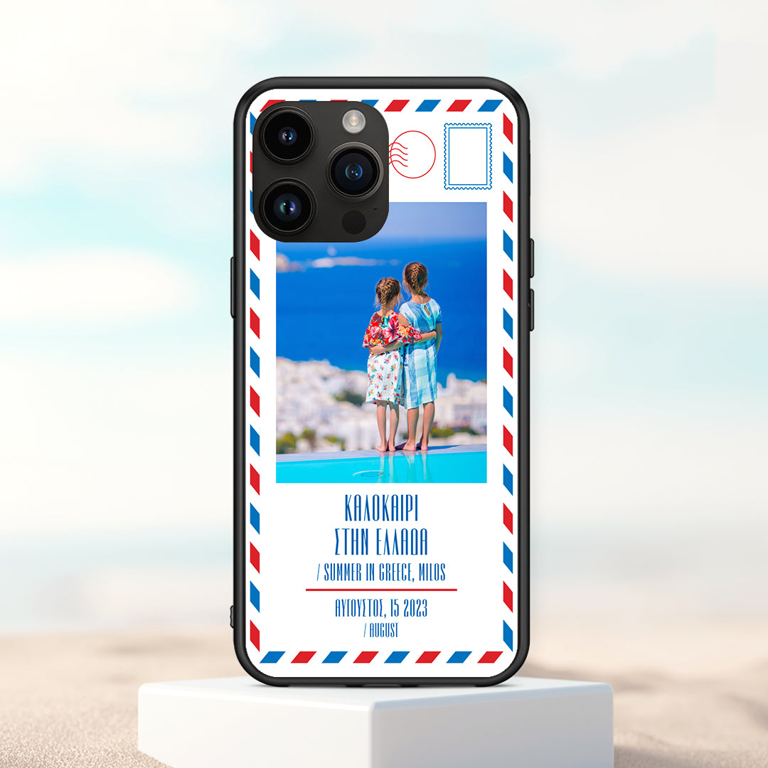 K postcard - mobile case