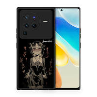 Thumbnail for Θήκη Vivo X80 Pro 5G Anime Girl από τη Smartfits με σχέδιο στο πίσω μέρος και μαύρο περίβλημα | Vivo X80 Pro 5G Anime Girl case with colorful back and black bezels