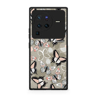 Thumbnail for 135 - Vivo X80 Pro 5G Butterflies Boho case, cover, bumper