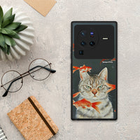 Thumbnail for Cat Goldfish - Vivo X80 Pro 5G θήκη