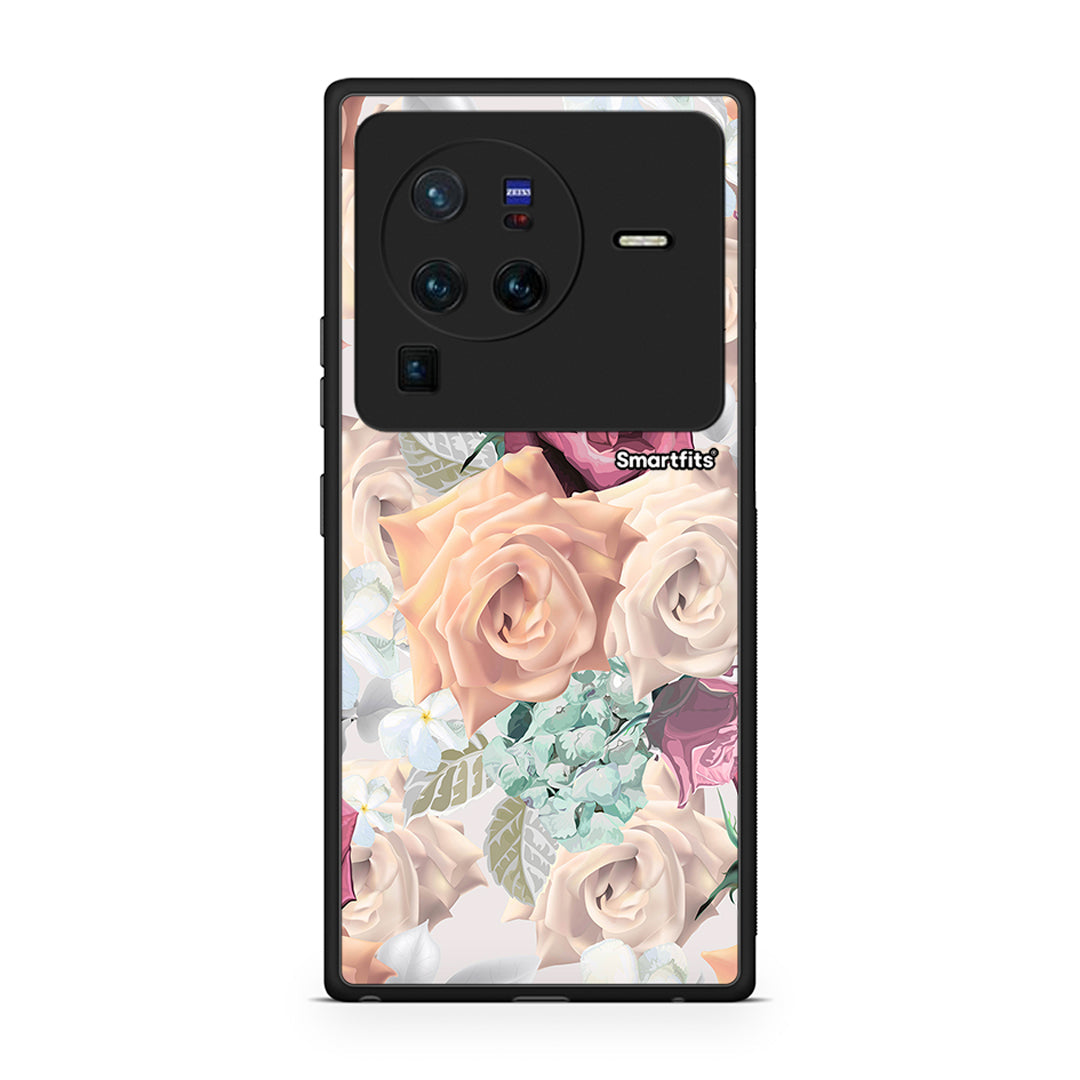 99 - Vivo X80 Pro 5G Bouquet Floral case, cover, bumper