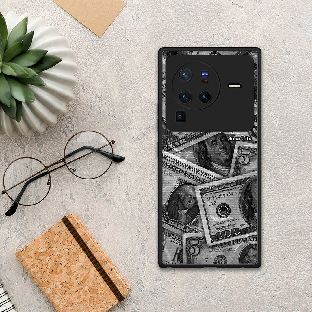 Money Dollars - Vivo X80 Pro 5G θήκη