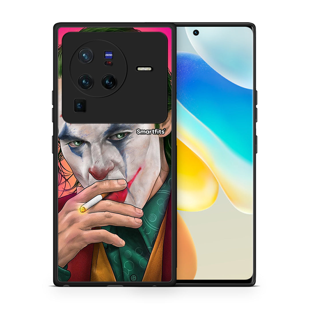 Θήκη Vivo X80 Pro 5G JokesOnU PopArt από τη Smartfits με σχέδιο στο πίσω μέρος και μαύρο περίβλημα | Vivo X80 Pro 5G JokesOnU PopArt case with colorful back and black bezels