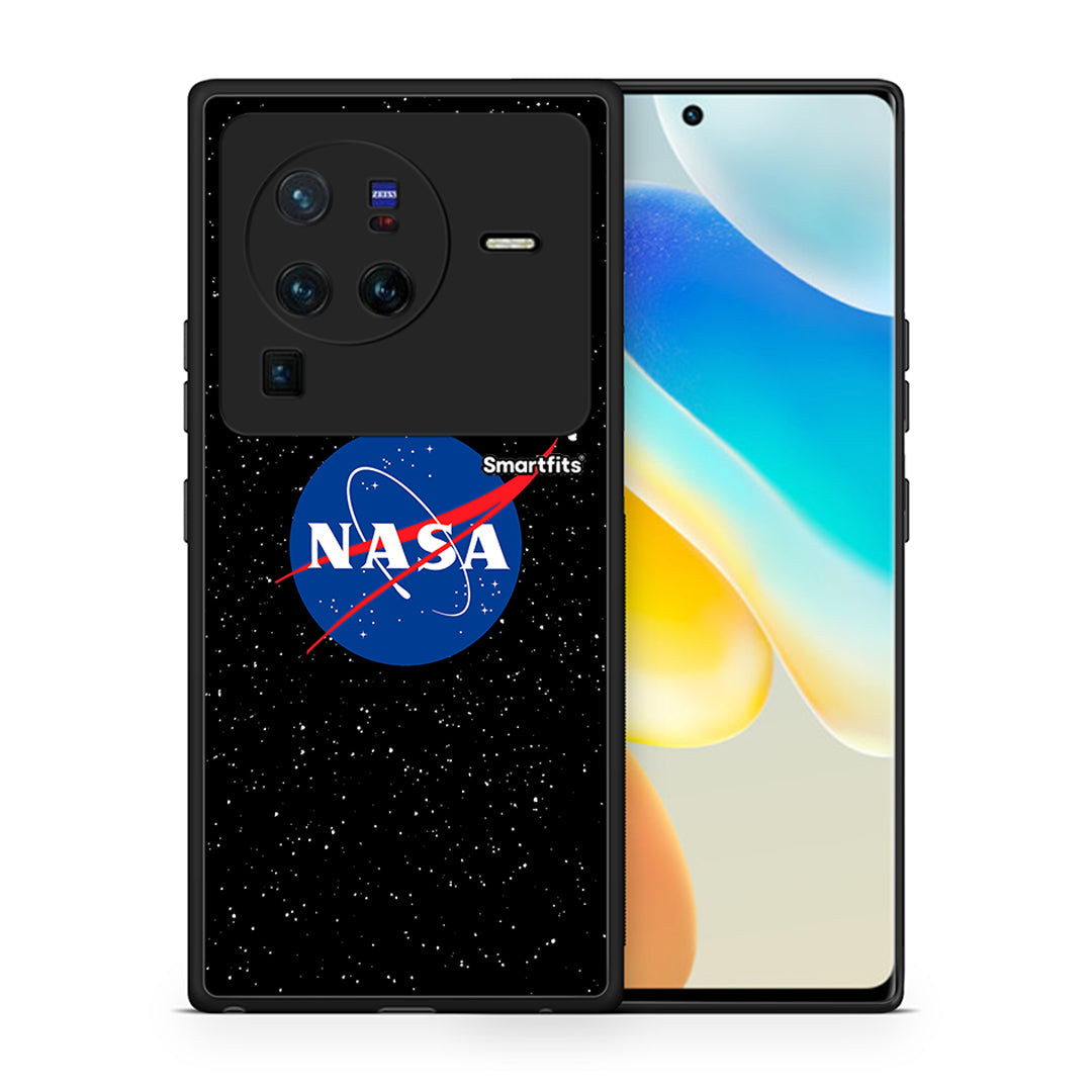 Θήκη Vivo X80 Pro 5G NASA PopArt από τη Smartfits με σχέδιο στο πίσω μέρος και μαύρο περίβλημα | Vivo X80 Pro 5G NASA PopArt case with colorful back and black bezels