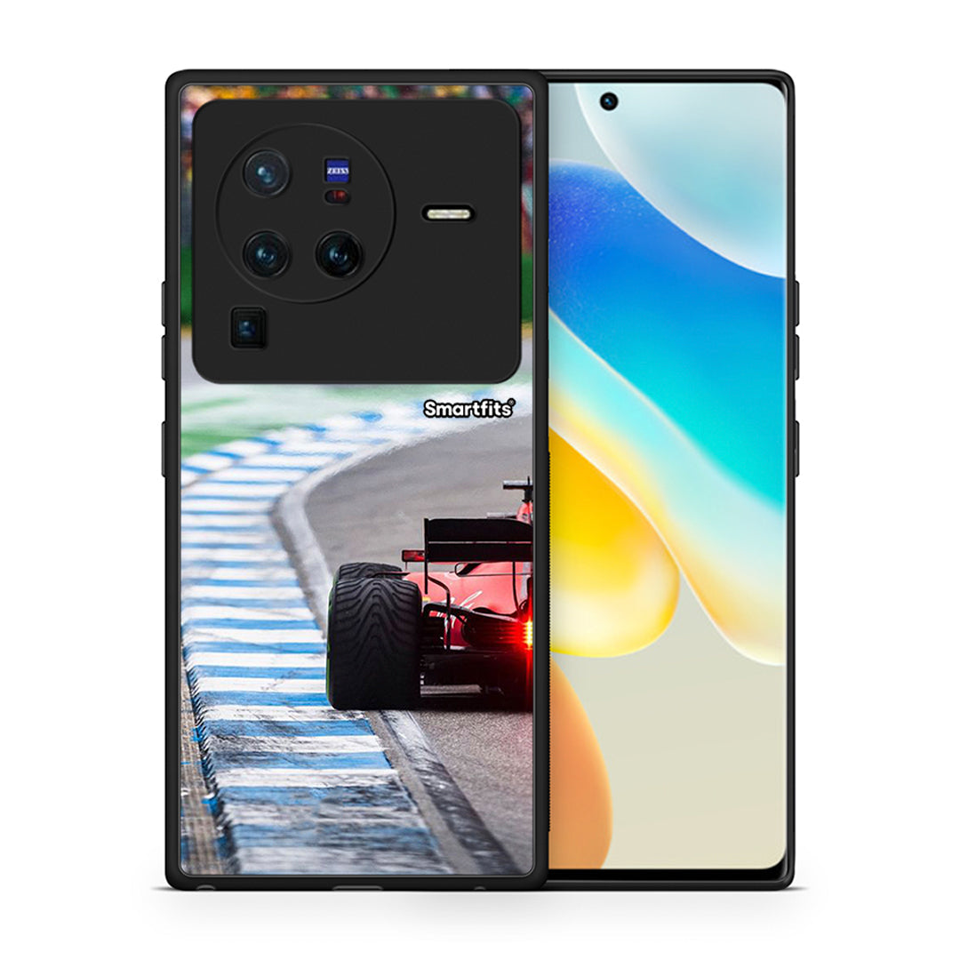 Θήκη Vivo X80 Pro 5G Racing Vibes από τη Smartfits με σχέδιο στο πίσω μέρος και μαύρο περίβλημα | Vivo X80 Pro 5G Racing Vibes case with colorful back and black bezels