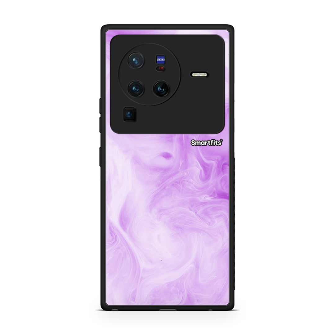 99 - Vivo X80 Pro 5G Watercolor Lavender case, cover, bumper