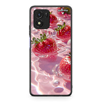 Thumbnail for Vivo Y01 / Y15s Juicy Strawberries θήκη από τη Smartfits με σχέδιο στο πίσω μέρος και μαύρο περίβλημα | Smartphone case with colorful back and black bezels by Smartfits