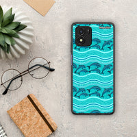 Thumbnail for Swimming Dolphins - Vivo Y01 / Y15S case