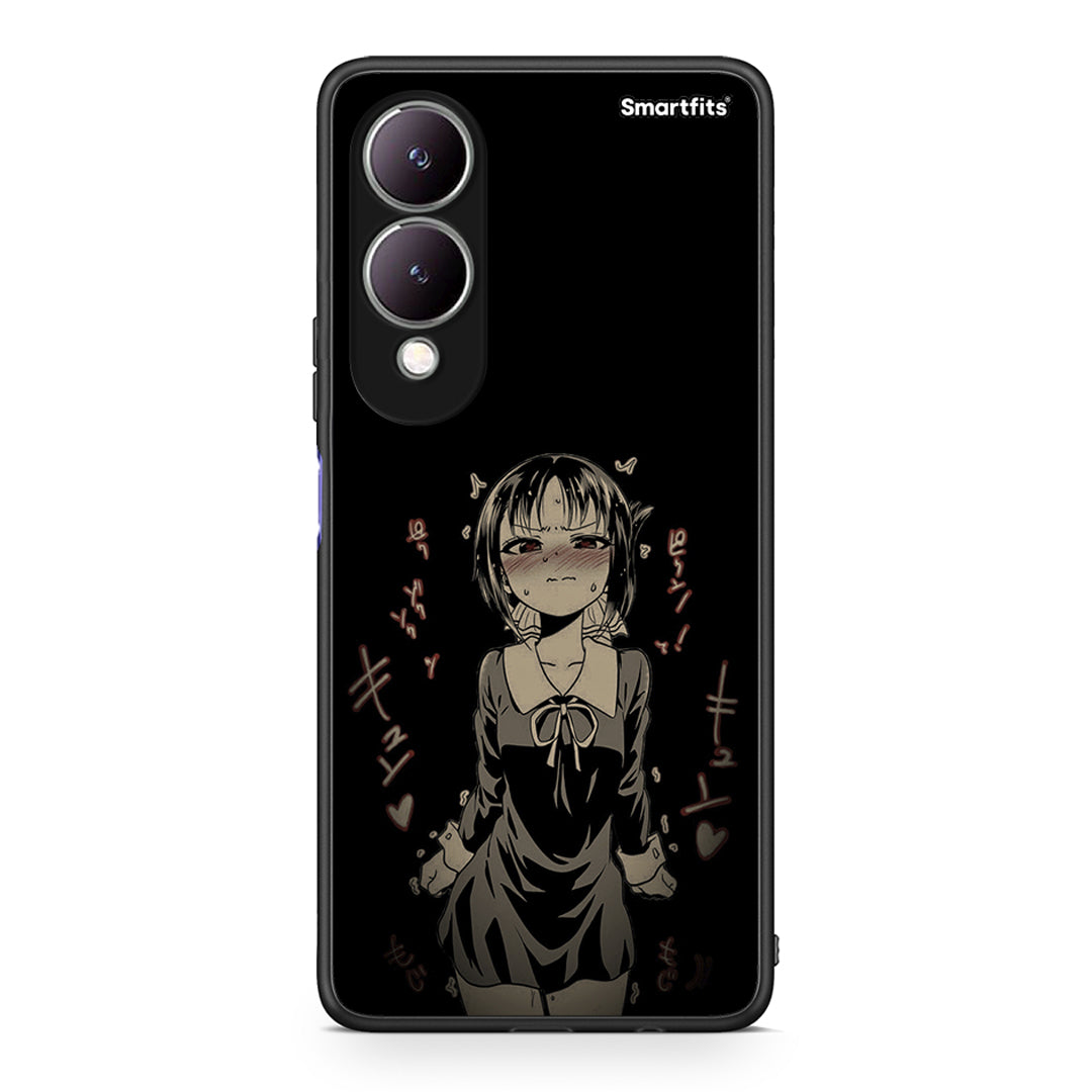 Vivo Y17s Anime Girl θήκη από τη Smartfits με σχέδιο στο πίσω μέρος και μαύρο περίβλημα | Smartphone case with colorful back and black bezels by Smartfits