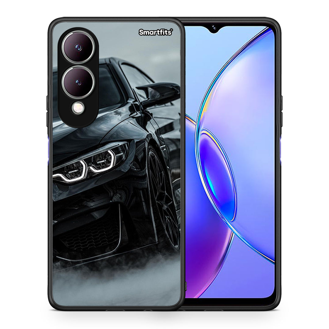 Θήκη Vivo Y17s Black BMW από τη Smartfits με σχέδιο στο πίσω μέρος και μαύρο περίβλημα | Vivo Y17s Black BMW case with colorful back and black bezels