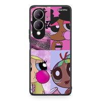 Thumbnail for Vivo Y17s Bubble Girls Θήκη Αγίου Βαλεντίνου από τη Smartfits με σχέδιο στο πίσω μέρος και μαύρο περίβλημα | Smartphone case with colorful back and black bezels by Smartfits