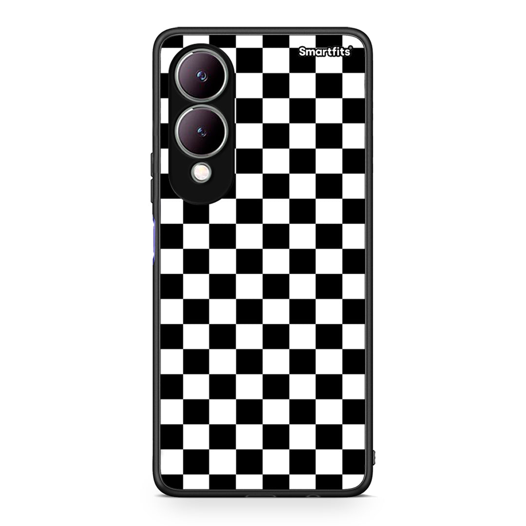 4 - Vivo Y17s Squares Geometric case, cover, bumper