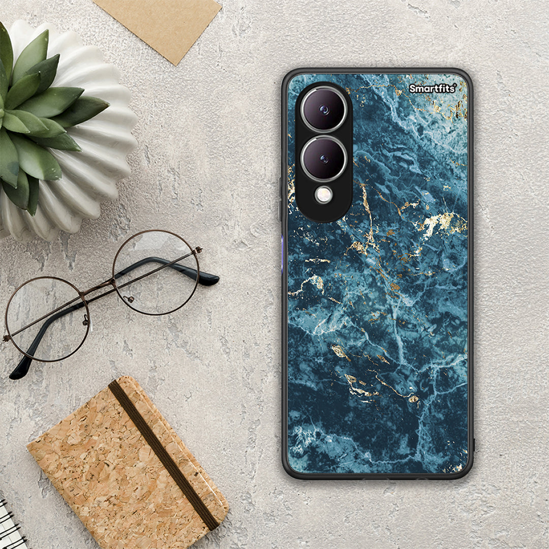 Marble Blue - Vivo Y17s case