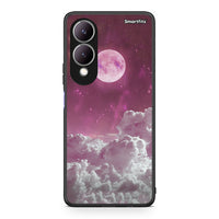 Thumbnail for Vivo Y17s Pink Moon Θήκη από τη Smartfits με σχέδιο στο πίσω μέρος και μαύρο περίβλημα | Smartphone case with colorful back and black bezels by Smartfits