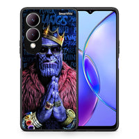 Thumbnail for Θήκη Vivo Y17s Thanos PopArt από τη Smartfits με σχέδιο στο πίσω μέρος και μαύρο περίβλημα | Vivo Y17s Thanos PopArt case with colorful back and black bezels