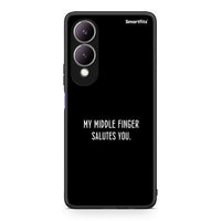 Thumbnail for Vivo Y17s Salute θήκη από τη Smartfits με σχέδιο στο πίσω μέρος και μαύρο περίβλημα | Smartphone case with colorful back and black bezels by Smartfits