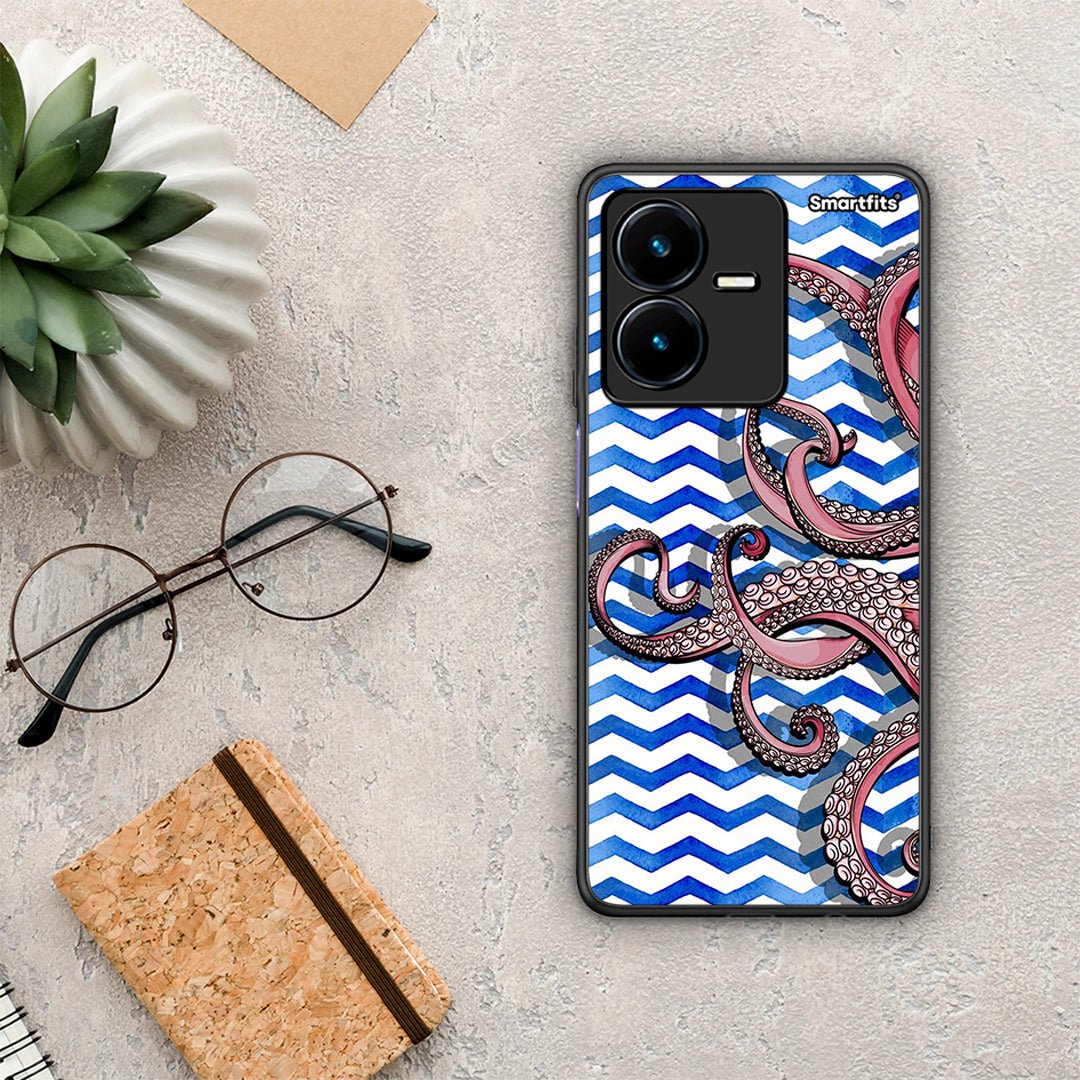 Chevron Devilfish - Vivo y22 case