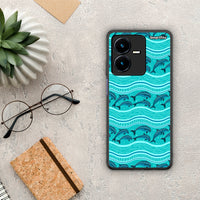 Thumbnail for Swimming Dolphins - Vivo y22 case