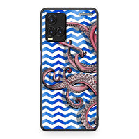 Thumbnail for Vivo Y33s / Y21s / Y21 Chevron Devilfish θήκη από τη Smartfits με σχέδιο στο πίσω μέρος και μαύρο περίβλημα | Smartphone case with colorful back and black bezels by Smartfits