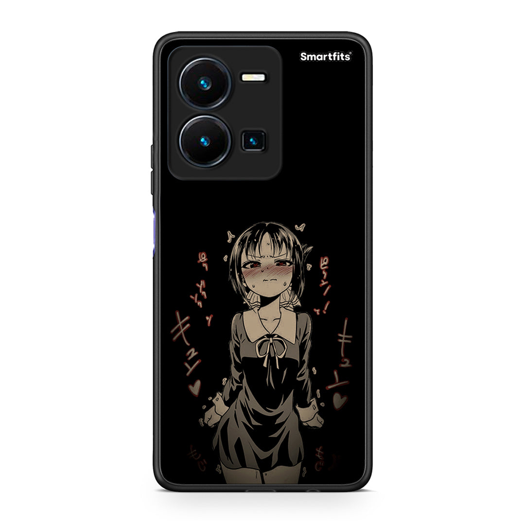 Vivo Y35 5G Anime Girl θήκη από τη Smartfits με σχέδιο στο πίσω μέρος και μαύρο περίβλημα | Smartphone case with colorful back and black bezels by Smartfits