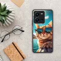 Thumbnail for Summer Cat - Vivo Y35 5G case