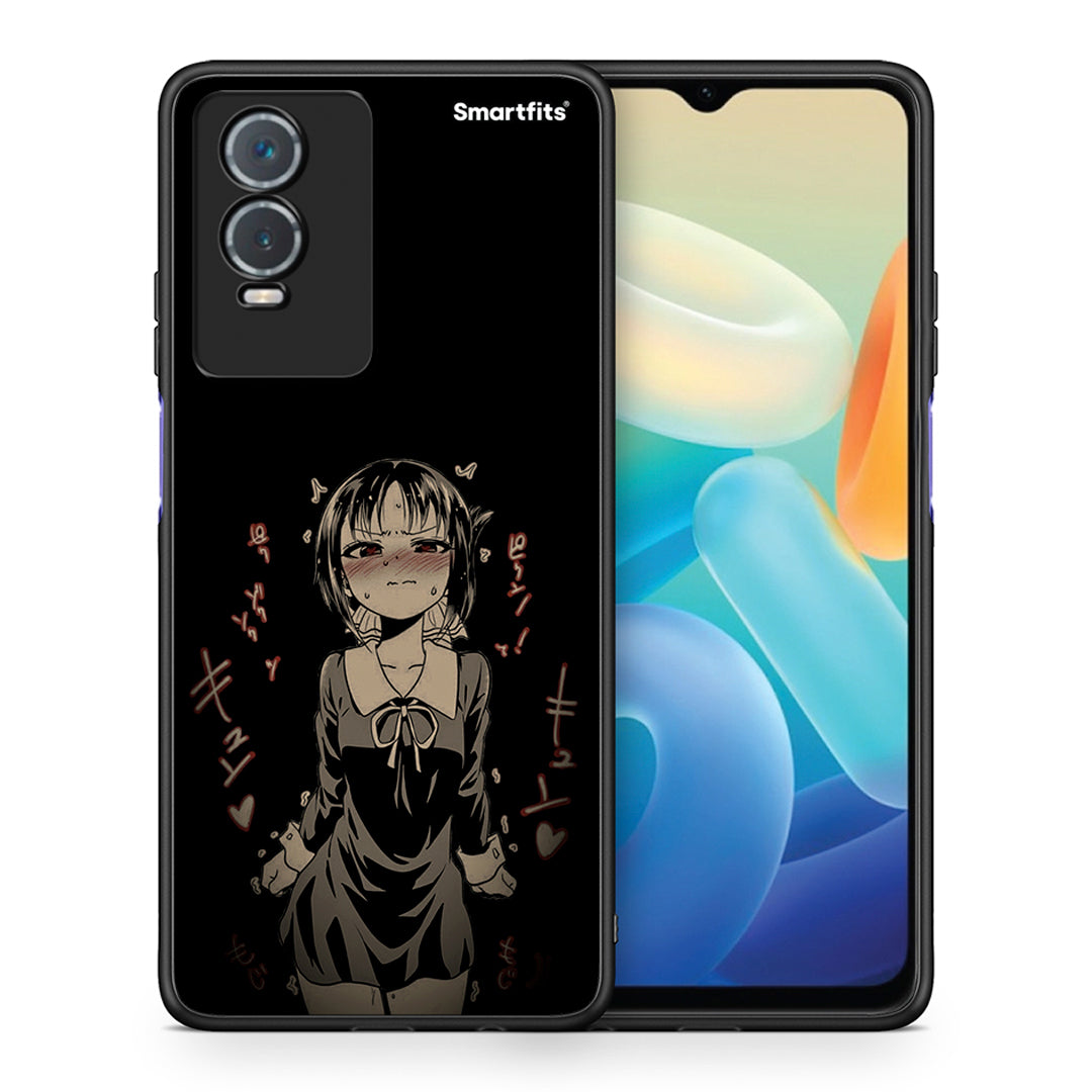 Θήκη Vivo Y76 5G / Y76s / Y74s Anime Girl από τη Smartfits με σχέδιο στο πίσω μέρος και μαύρο περίβλημα | Vivo Y76 5G / Y76s / Y74s Anime Girl case with colorful back and black bezels