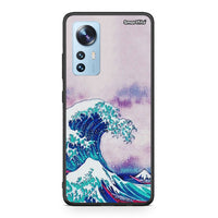 Thumbnail for Xiaomi 12/12X 5G Blue Waves θήκη από τη Smartfits με σχέδιο στο πίσω μέρος και μαύρο περίβλημα | Smartphone case with colorful back and black bezels by Smartfits