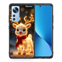 Thumbnail for Θήκη Xiaomi 12/12X 5G Christmas Cutie από τη Smartfits με σχέδιο στο πίσω μέρος και μαύρο περίβλημα | Xiaomi 12/12X 5G Christmas Cutie case with colorful back and black bezels