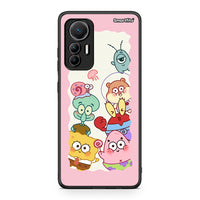 Thumbnail for Xiaomi 12 Lite 5G Cute Companion θήκη από τη Smartfits με σχέδιο στο πίσω μέρος και μαύρο περίβλημα | Smartphone case with colorful back and black bezels by Smartfits