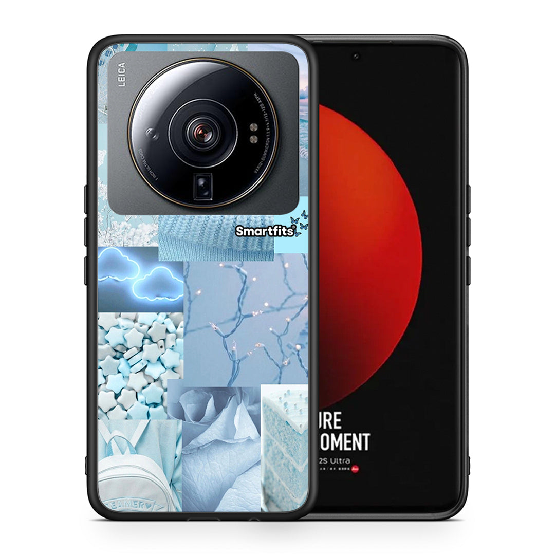 Θήκη Xiaomi 12S Ultra Ciel Aesthetic Collage από τη Smartfits με σχέδιο στο πίσω μέρος και μαύρο περίβλημα | Xiaomi 12S Ultra Ciel Aesthetic Collage case with colorful back and black bezels