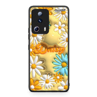 Thumbnail for Θήκη Xiaomi 13 Lite 5G Bubble Daisies από τη Smartfits με σχέδιο στο πίσω μέρος και μαύρο περίβλημα | Xiaomi 13 Lite 5G Bubble Daisies Case with Colorful Back and Black Bezels