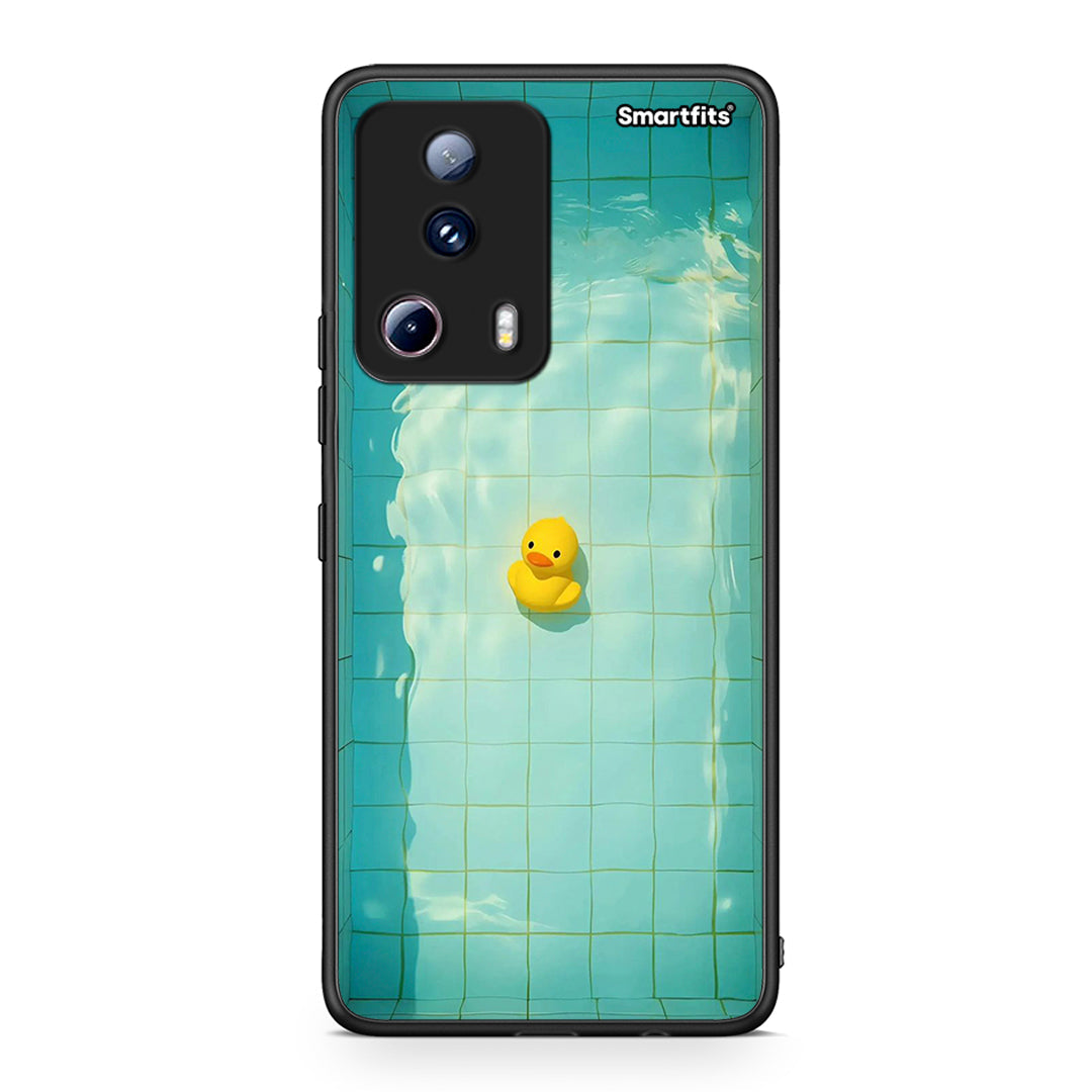 Θήκη Xiaomi 13 Lite 5G Yellow Duck από τη Smartfits με σχέδιο στο πίσω μέρος και μαύρο περίβλημα | Xiaomi 13 Lite 5G Yellow Duck Case with Colorful Back and Black Bezels