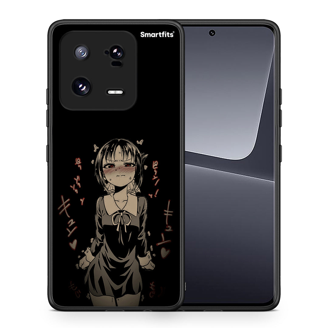 Θήκη Xiaomi 13 Anime Girl από τη Smartfits με σχέδιο στο πίσω μέρος και μαύρο περίβλημα | Xiaomi 13 Anime Girl Case with Colorful Back and Black Bezels