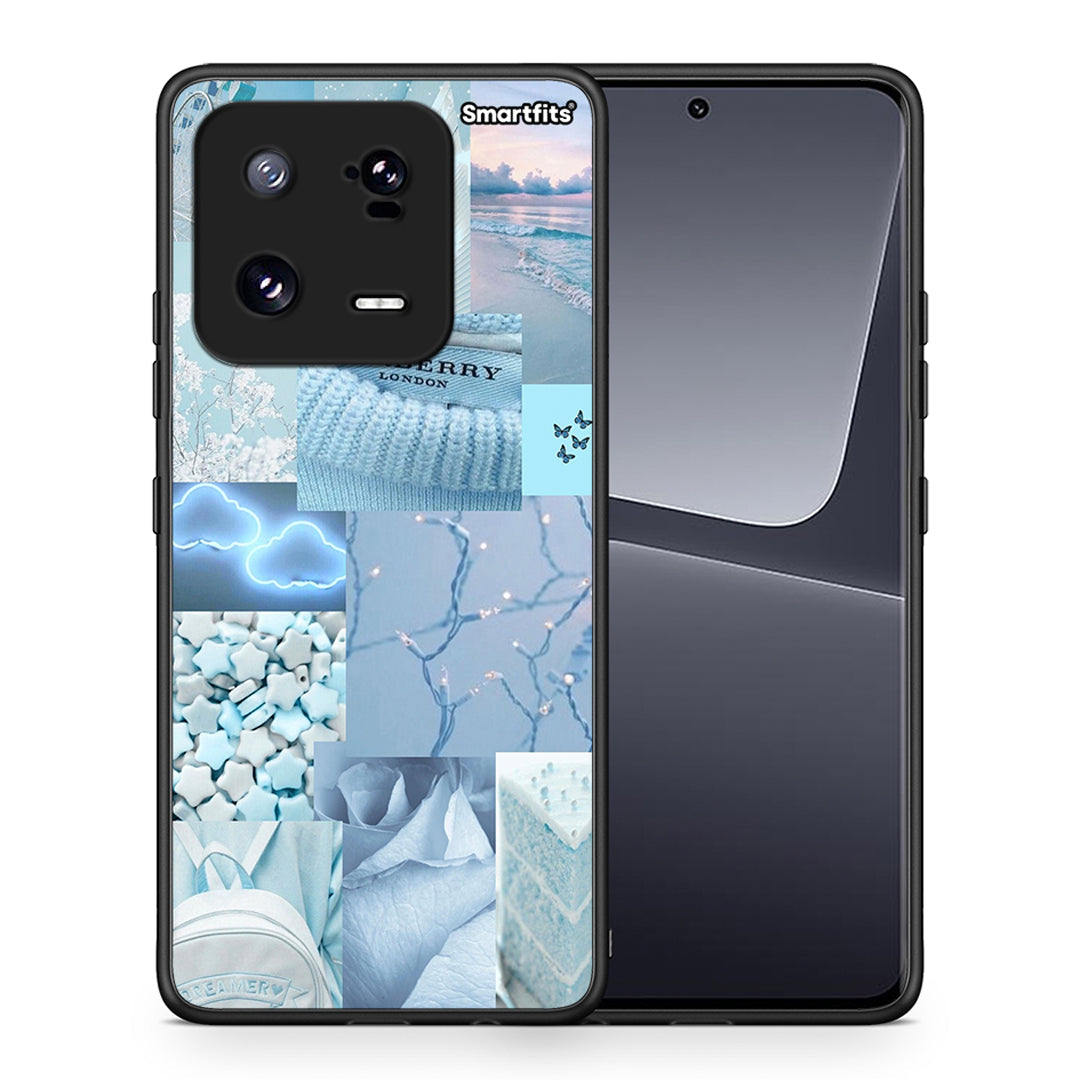 Θήκη Xiaomi 13 Pro Ciel Aesthetic Collage από τη Smartfits με σχέδιο στο πίσω μέρος και μαύρο περίβλημα | Xiaomi 13 Pro Ciel Aesthetic Collage Case with Colorful Back and Black Bezels