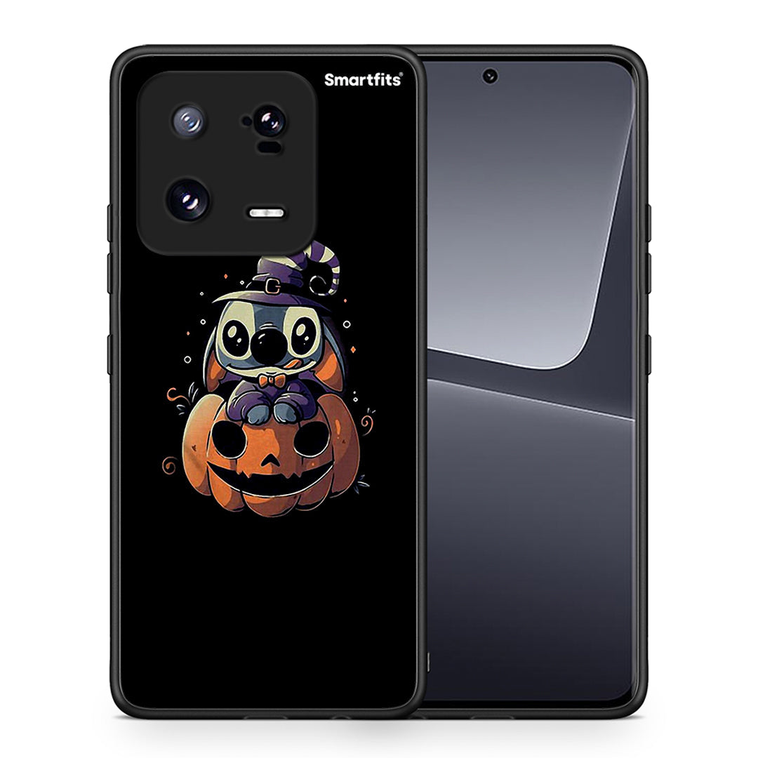 Θήκη Xiaomi 13 Pro Halloween Stitch από τη Smartfits με σχέδιο στο πίσω μέρος και μαύρο περίβλημα | Xiaomi 13 Pro Halloween Stitch Case with Colorful Back and Black Bezels