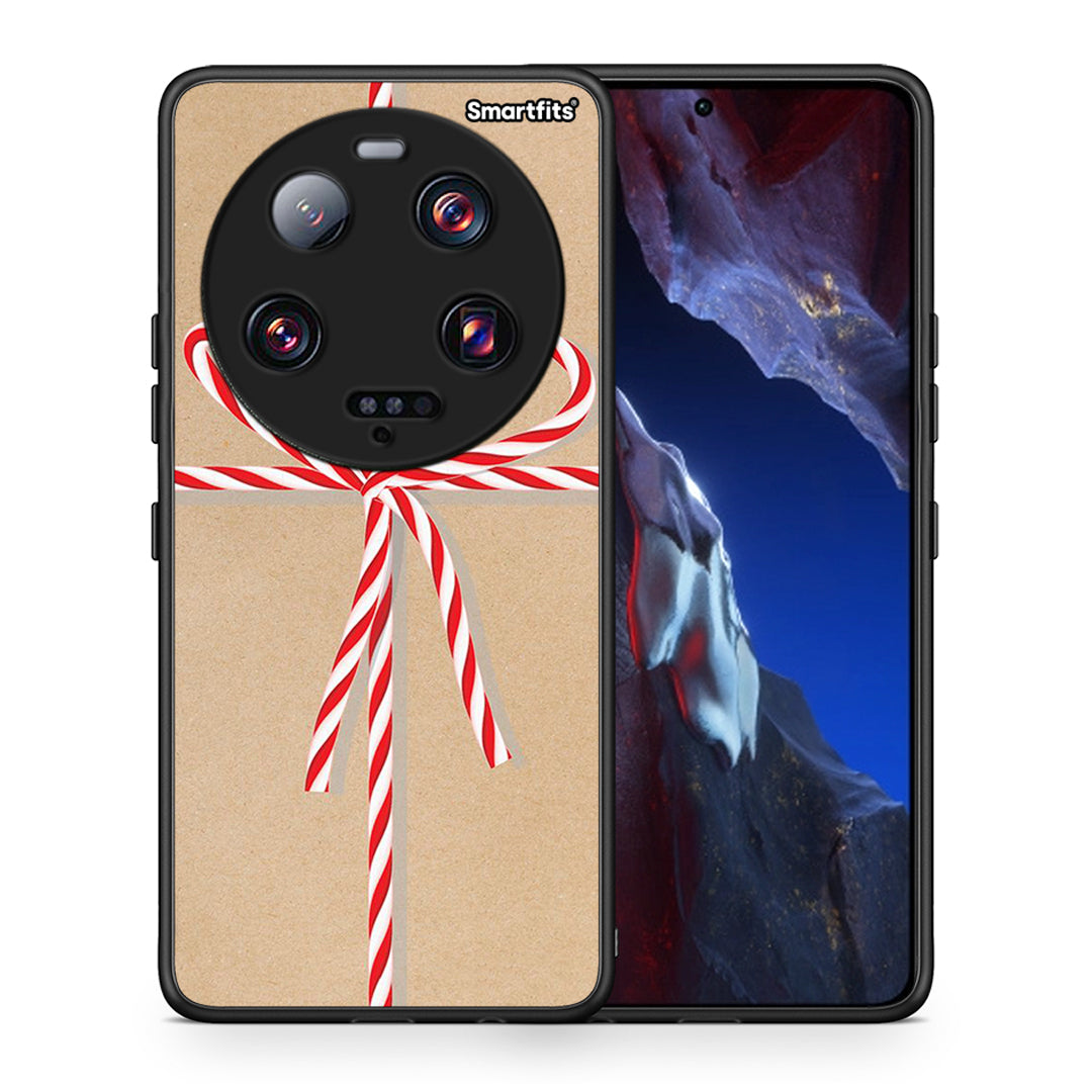 Θήκη Xiaomi 13 Ultra Christmas Gift από τη Smartfits με σχέδιο στο πίσω μέρος και μαύρο περίβλημα | Xiaomi 13 Ultra Christmas Gift Case with Colorful Back and Black Bezels