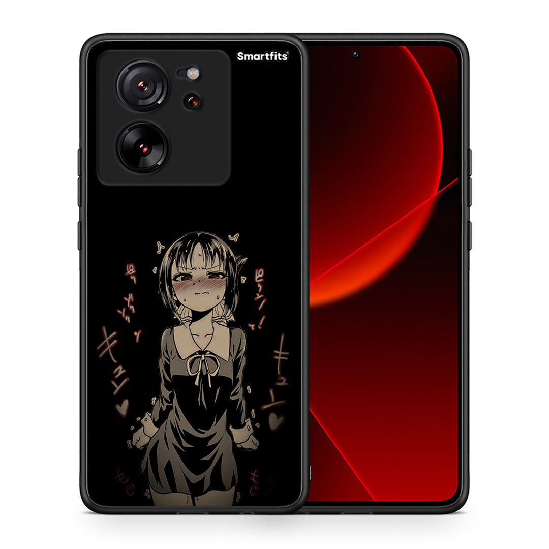 Θήκη Xiaomi 13T Anime Girl από τη Smartfits με σχέδιο στο πίσω μέρος και μαύρο περίβλημα | Xiaomi 13T Anime Girl case with colorful back and black bezels