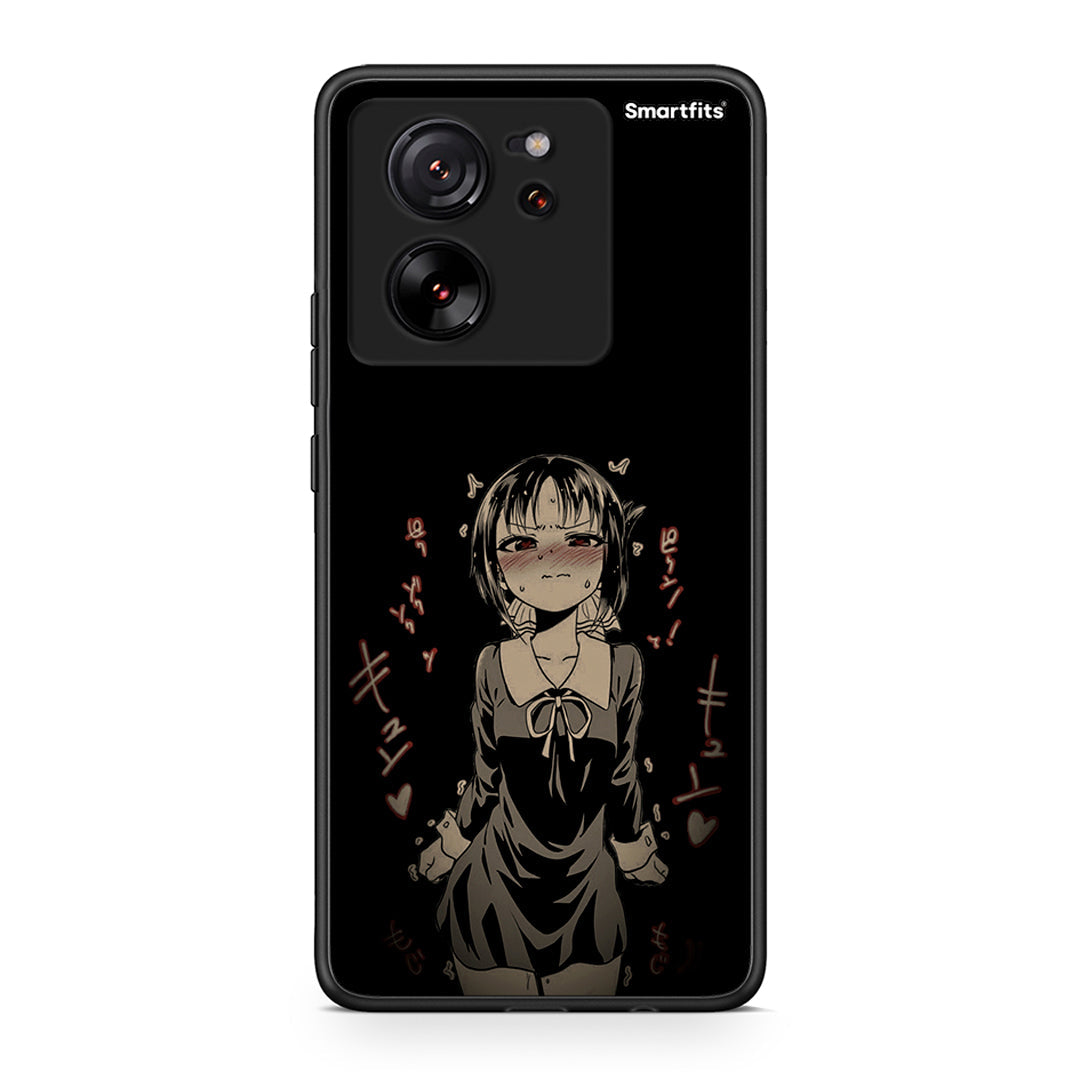 Xiaomi 13T Anime Girl θήκη από τη Smartfits με σχέδιο στο πίσω μέρος και μαύρο περίβλημα | Smartphone case with colorful back and black bezels by Smartfits